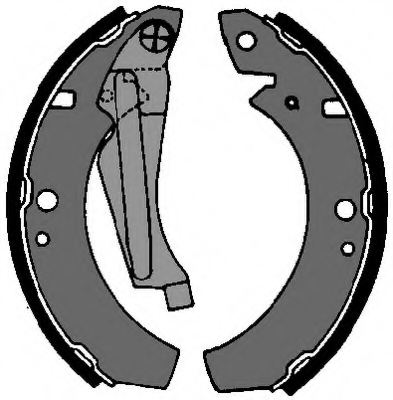 VEMA 84013 Brake Shoe Set